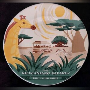 NWT Authentic Disney Parks - Kilimanjaro Safaris 7” Plate